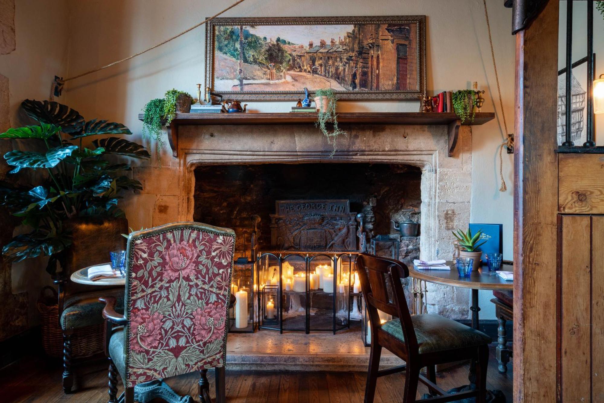 The George Inn & Plaine Norton St Philip Bagian luar foto