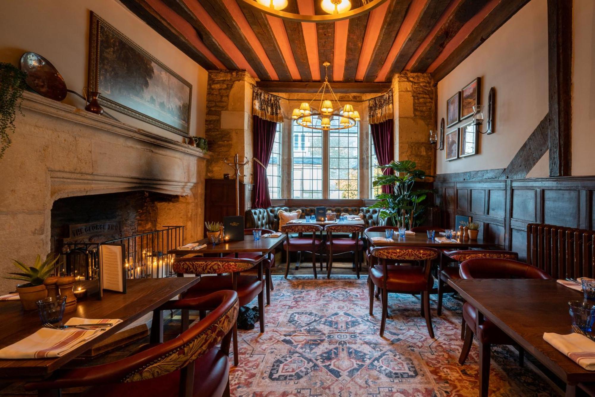 The George Inn & Plaine Norton St Philip Bagian luar foto